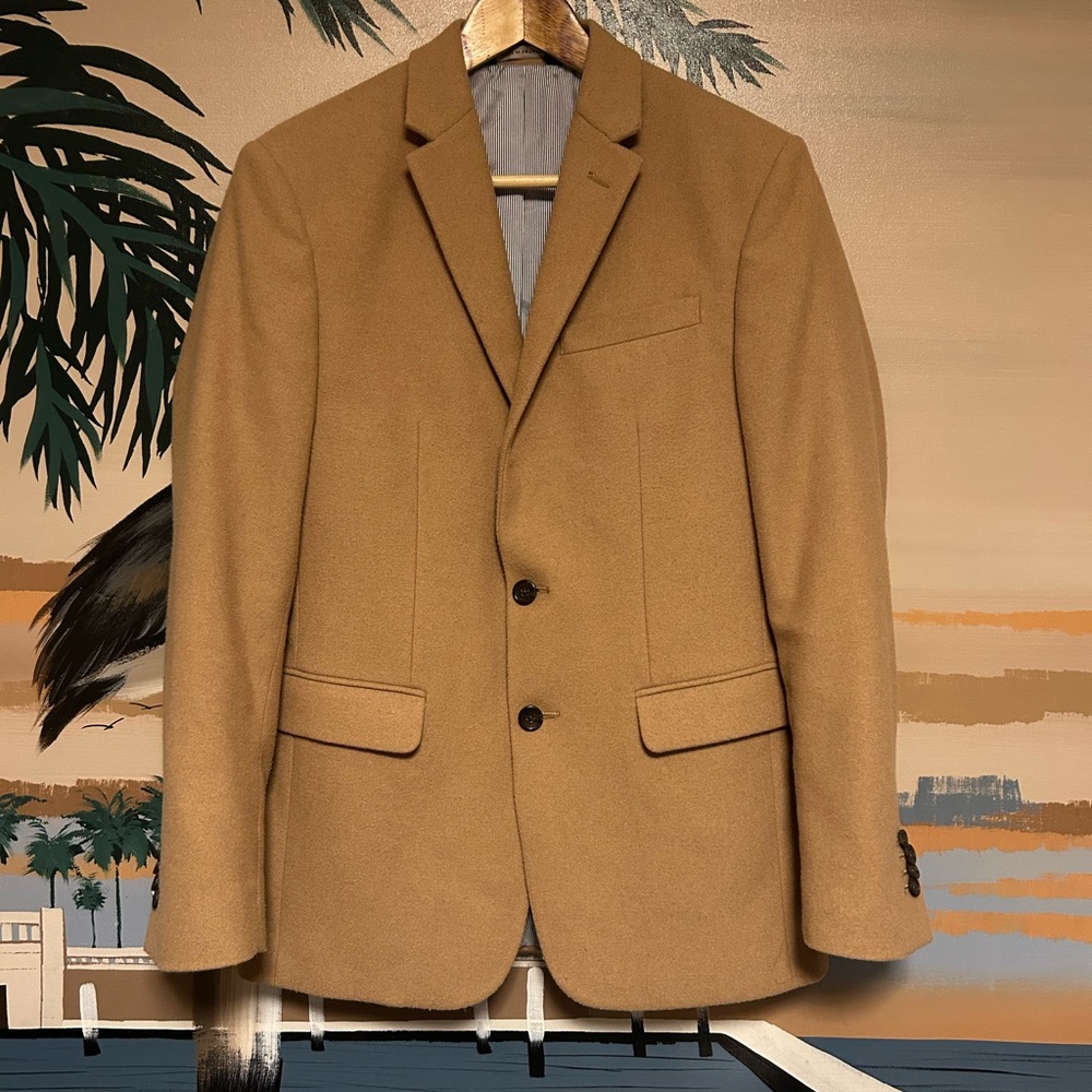 Banana Republic camel blazer sport coat